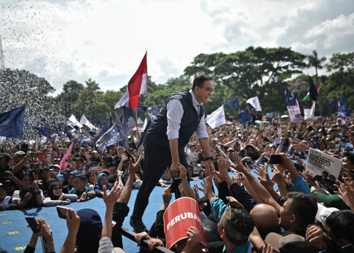 Kampanye Akbar di Bandung, Anies Sebut Masyarakat Jawa Barat Konsisten dengan Perubahan