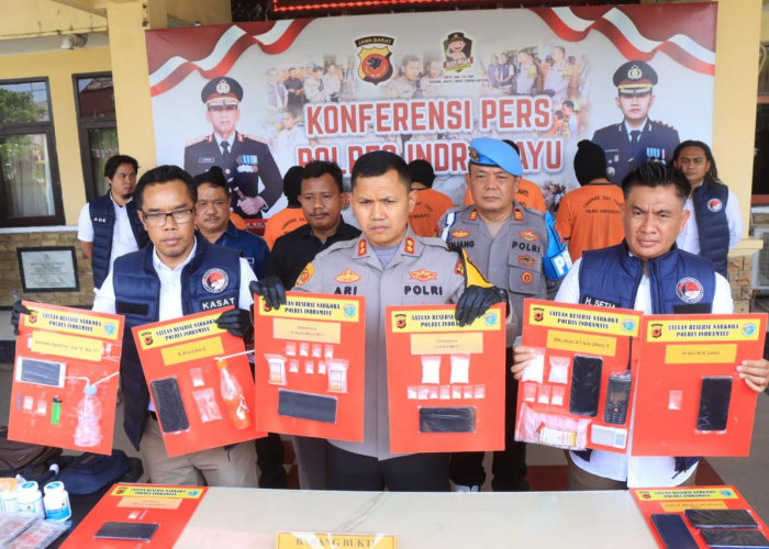 Belasan Ribu OKT Berhasil Disita Satres Narkoba Polres Indramayu selama Oktober