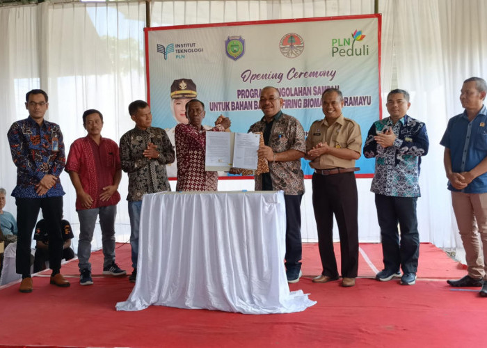 Manfaatkan Produksi Biomassa PDU Rapih Mulya Mandiri, PLTU Indramayu Lakukan Peningkatan Co-Firing