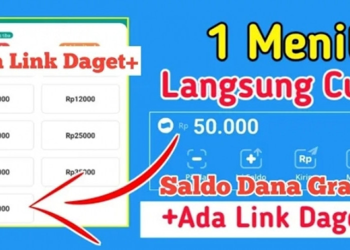Cara Mudah Mendapatkan Saldo Dana Rp50.000 Ribu Gratis, dari Apk Terbaru 2025! Ada Link DANA Kaget Hari ini