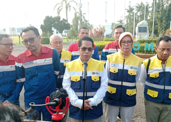 Kunjungi Kilang Balongan, Dirjen Migas Laode Sulaeman Pastikan Stok BBM Aman  