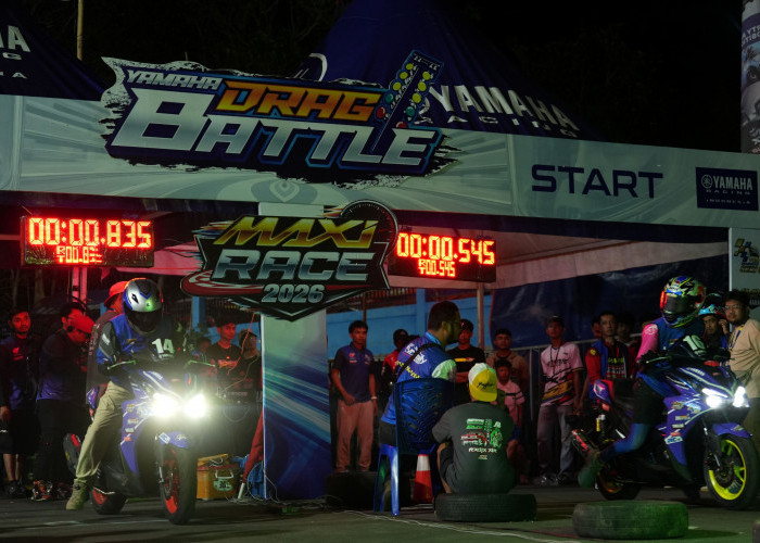 Perdana Geber Lintasan Yamaha Cup Race, MAXi Race Guncang Sidrap !