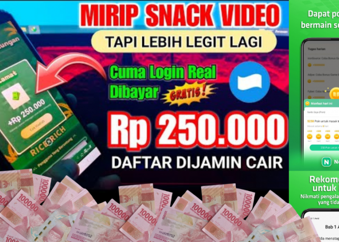 Tugas Harian Super Gampang Modal Nonton Video Dapat Rp500.000 dari Aplikasi Penghasil Uang Terbukti Dibayar