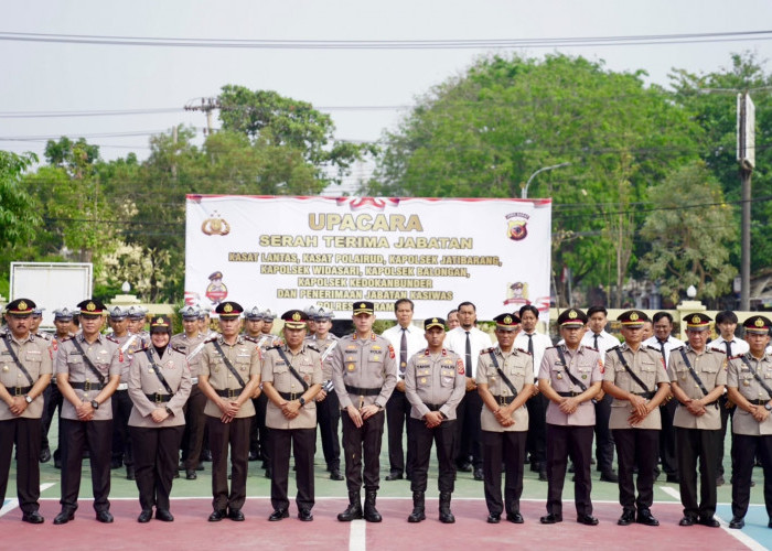 Polres Indramayu Rotasi Sejumlah PJU dan Kapolsek, Putri Risma Jabat Kasat Lantas