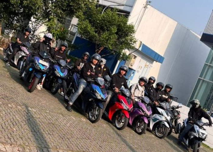 Family Gathering AEROX Bandung, Rayakan 7 Tahun Kebersamaan Komunitas AEROK Jawa Barat