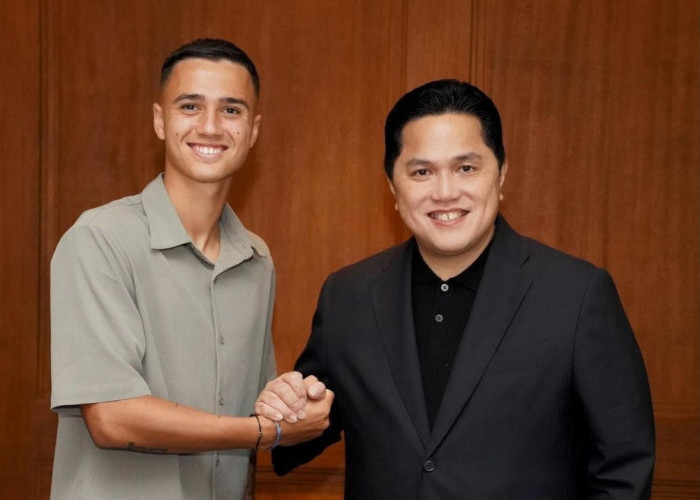 Bertemu Erick Thohir, Eliano Reijnders Adik Bintang Timnas Belanda dan AC Milan Bakal Dinaturalisasi Indonesia