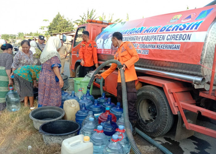 Waduh! 7 Kecamatan di Kabupaten Cirebon Alami Krisis Air Bersih 