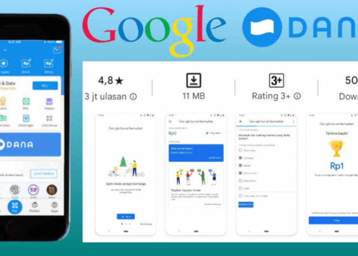 Tanpa Download Aplikasi! Ini Cara Hasilkan Saldo DANA Gratis Jutaan Rupiah dari Google, Gampang Banget!
