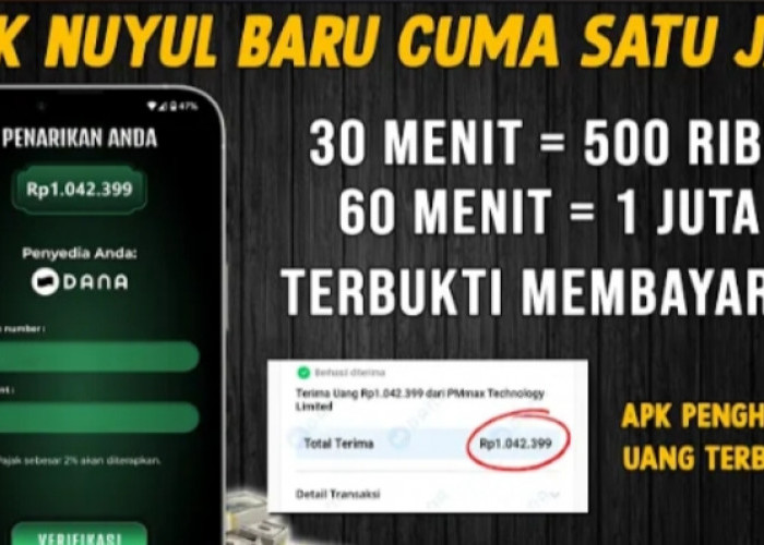Modal Buka Aplikasi Doang, Dibayar Saldo DANA Gratis Rp1.042.399 dari Aplikasi Penghasil Uang 2025 Baru Rilis