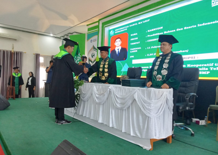 Tonggak Sejarah Baru, Universitas Darul Ma'arif Indramayu Gelar Wisuda Angkatan Pertama 