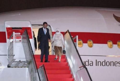 Rombongan Presiden Jokowi Tiba di Tanah Air Usai Lakukan Kunjungan ke Kawasan Asia Timur