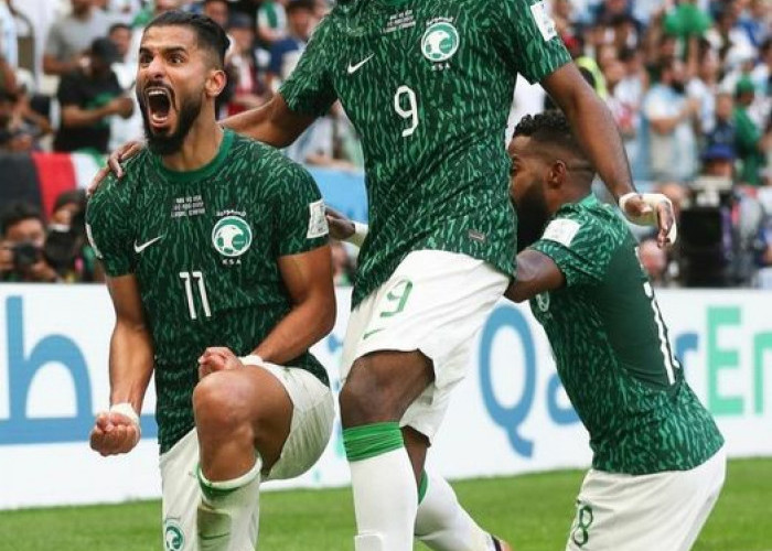 Kejutan Piala Dunia 2022, Arab Saudi Permalukan Agentina   