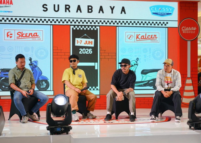 Antusiasme Tinggi Warnai Debut Yamaha CLASSY Modifest 2026 di Surabaya