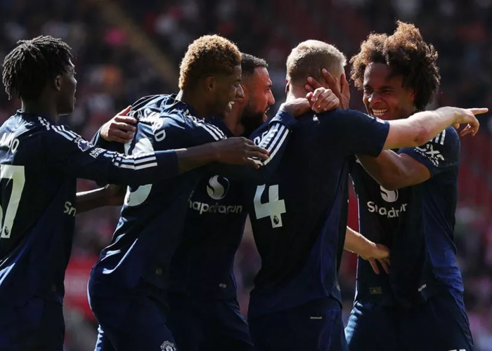 Hasil Pertandingan Manchester United vs Southampton, MU Menang Telak 3-0 Atas Southampton