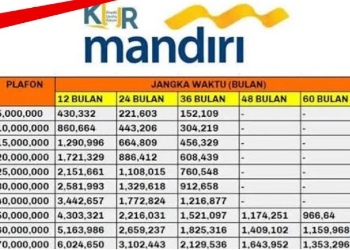 Apakah Bisa KUR Mandiri Tanpa Jaminan, Dapatkan Pinjaman 10 Sampai 50 Juta Tanpa Agunan dengan Cicilan Ringan