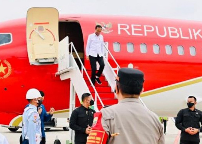 Jokowi meresmikan Jalan Tol Pekanbaru - Bangkinang