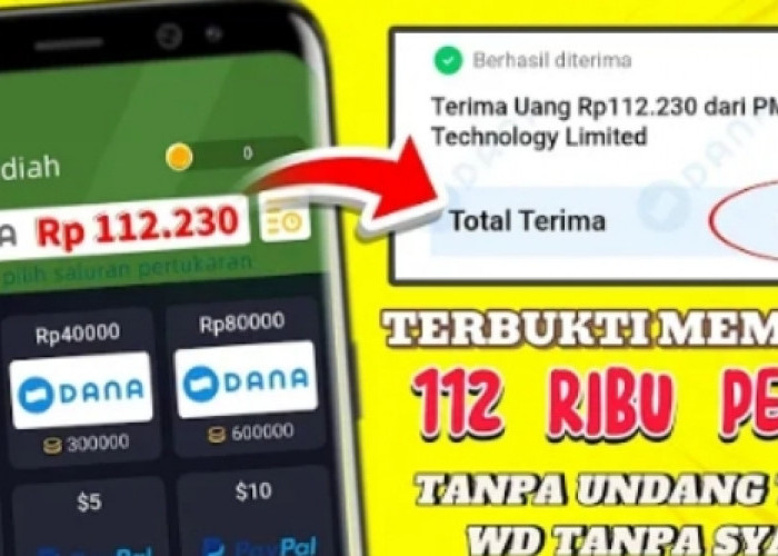 Selamat! E-Wallet kamu Berhak Klaim Rp112.230 Ribu dari Aplikasi Penghasil Saldo DANA Gratis, Ada Caranya....