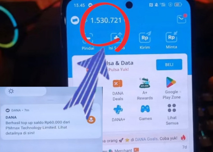 Ditransfer Rp1.500.000 dari Aplikasi Penghasil Saldo Dana Tanpa Undang Teman, Begini Cara Mainnya