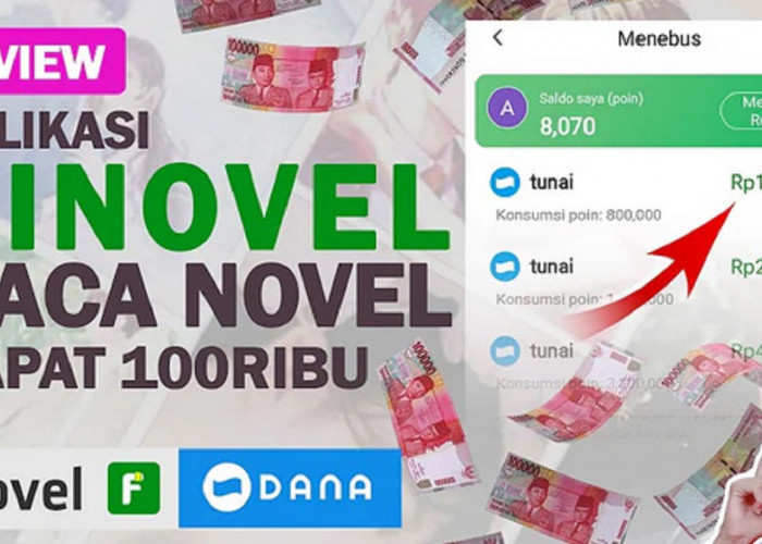 Baca Novel 3 Jam Dibayar Saldo DANA Gratis 200 Ribu, Jadikan Hobi Membaca Menjadi Peluang Cuan