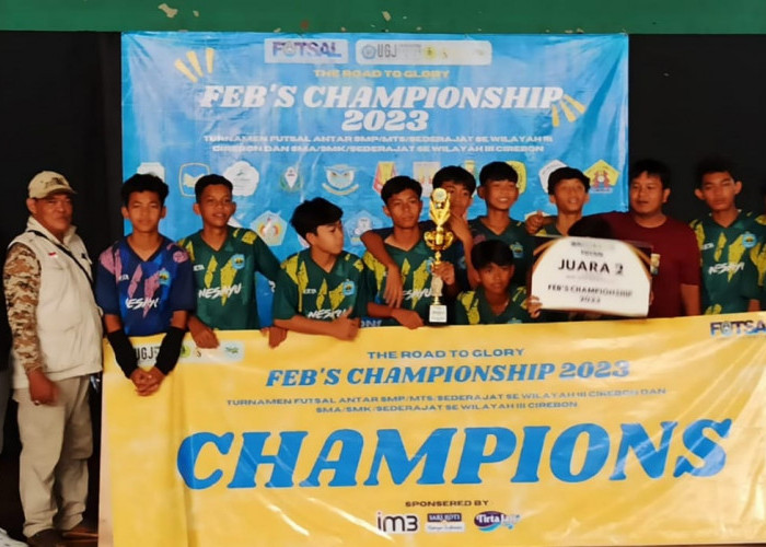 Tim Futsal SMPN 1 Indramayu Raih Juara Se Wilayah 3 Cirebon