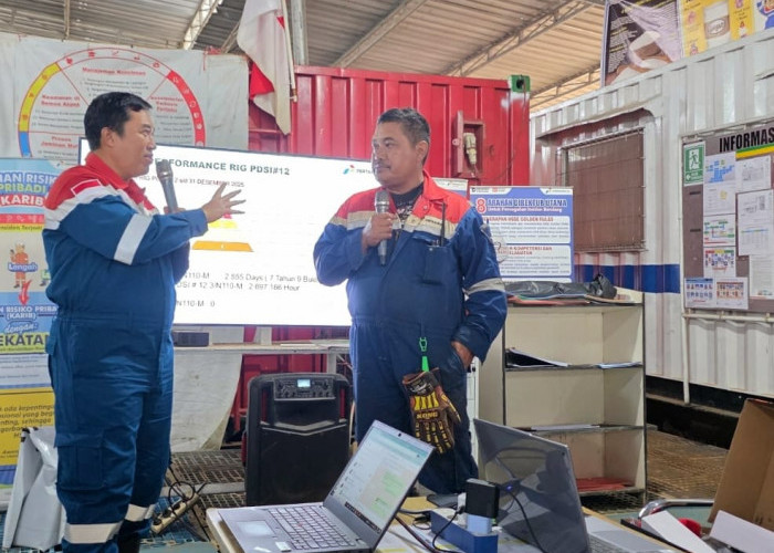 Pastikan Operasi Aman, Manajemen Pertamina Drilling Lakukan Management Walkthrough ke Sejumlah Rig