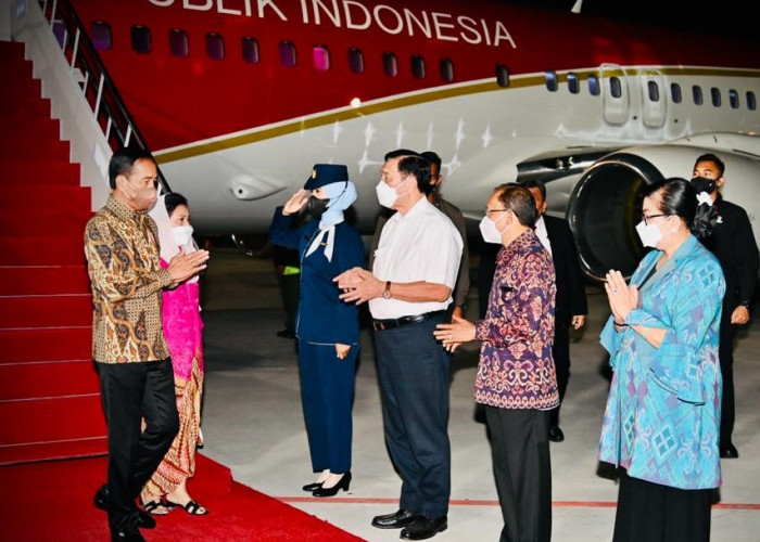 Tiba di Bali, Rombongan Presiden Jokowi Tinjau Kesiapan KTT G20