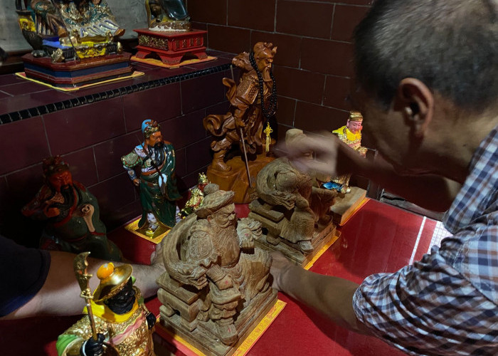 Jelang Imlek, Vihara Dharma Rahayu An Tjeng Bio Indramayu Berbenah