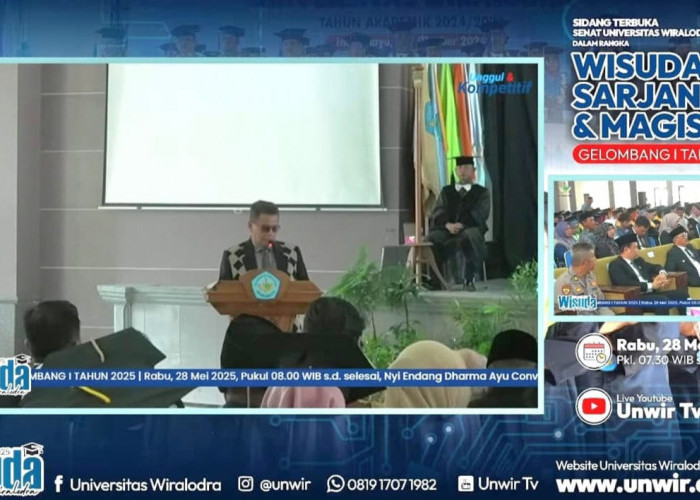 Dr Dudung Indra Ariska Paparkan Kunci Raih Kesuksesan kepada Ratusan Wisudawan