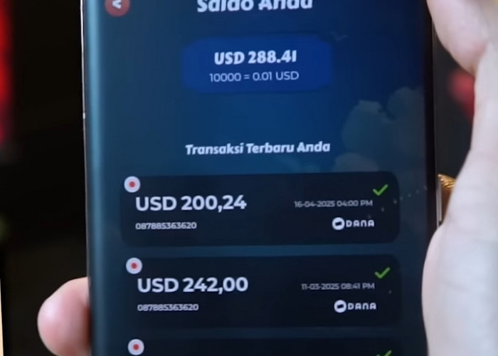 Hasilkan Rp4 Juta ke e-Wallet, Dibayar Dollar Tanpa Undang Teman Aplikasi Penghasil Saldo DANA 2025