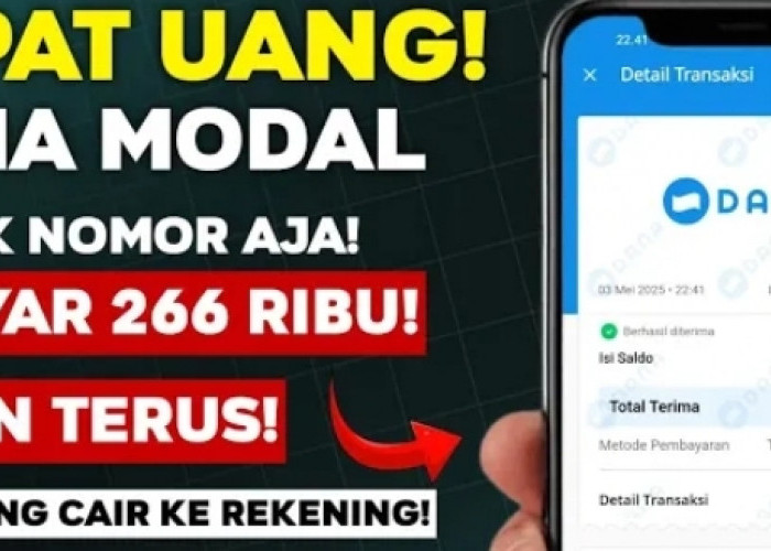 Selamat Uang Kamu Dikali Dua, dari Tebak Nomor Dapat Saldo DANA Rp266.000! Aplikasi Legit 