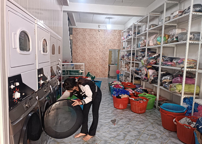 KUR BRI Dorong UMKM Kabanjahe Naik Kelas, dari Usaha Es Buah Menjadi Laundry Express