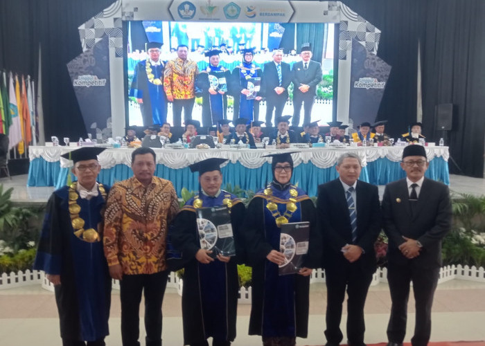 Ujang-Ipong Jadi Guru Besar Pertama Unwir