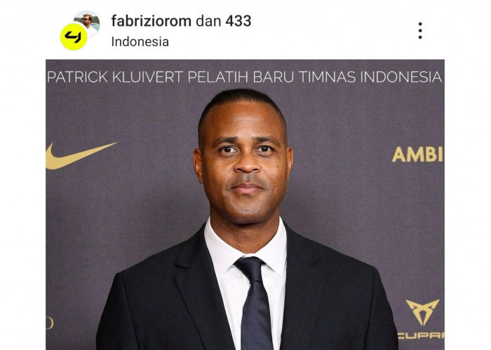 Info A1! Walau Belum Diumumkan PSSI, Fabrizio Romano Sebut Patrick Kluivert jadi Pengganti STY