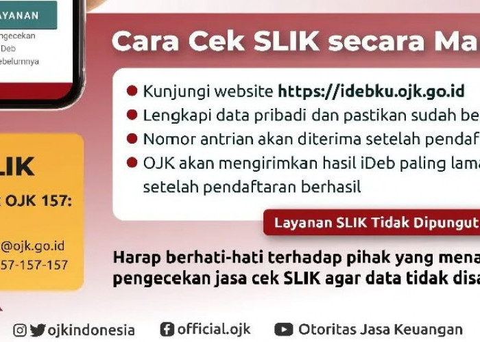 Mau Pinjam dari Bank tapi Ditolak Karena BI Checking, Jangan Pusing Dulu Begini Solusinya dari OJK
