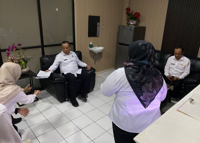 Sekda Indramayu Sidak ke Sejumlah OPD Pastikan Tidak Ada ASN yang Absen Usai Libur Lebaran