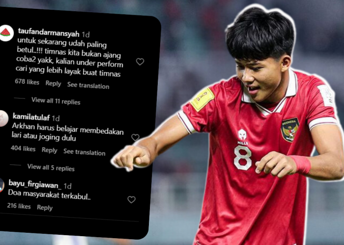 Arkhan Kaka Resmi Dicoret dari Timnas U-20 Kualifikasi Piala Asia 2025, Netizen: 'Belajar Lari Lagi'