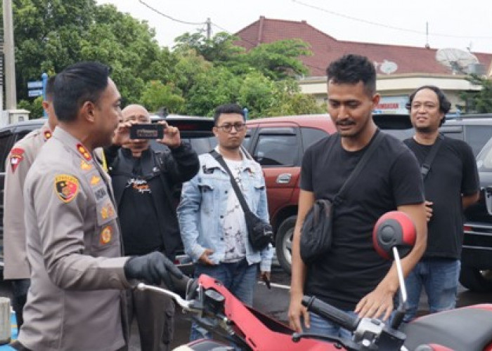 Senang, Motor Novi Bagaskara yang Dicuri Sudah Dikembalikan oleh Polres Majalengka