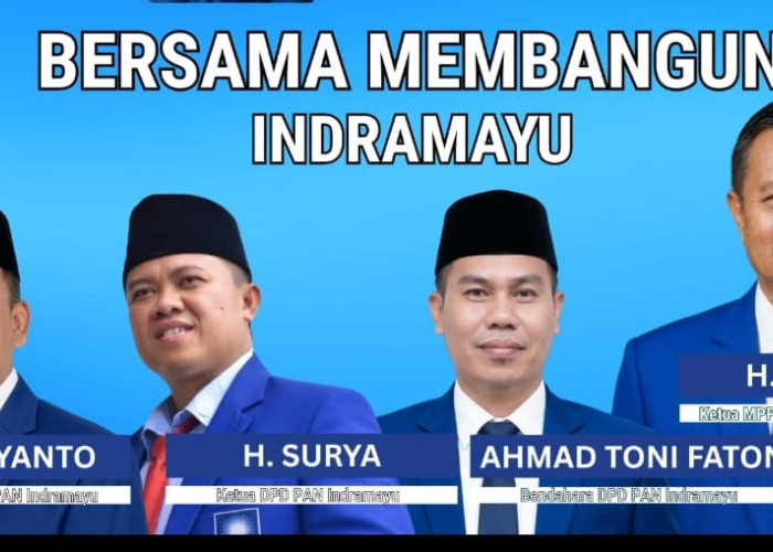 Mantan Bupati dan Ketua KPUD Indramayu Merapat ke PAN, Peta Politik Bakal Berubah