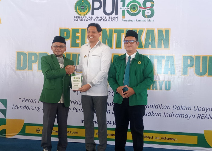 Pengurus DPD PUI dan Wanita PUI Dilantik, Ajak Dukung Bupati Lucky 