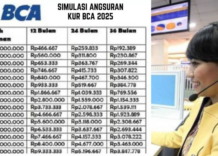Berapa Angsuran Pinjaman 100 Juta di Bank BCA? Simak Detail Cicilan Sesuai Tenor dan Kemampuan Bayarmu 
