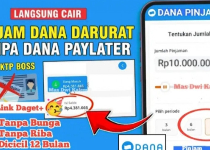 Cuma Modal Akun Premium, Begini Cara Pinjam Uang di DANA Tanpa KTP dan Paylater, Limit hingga Rp10 Juta!