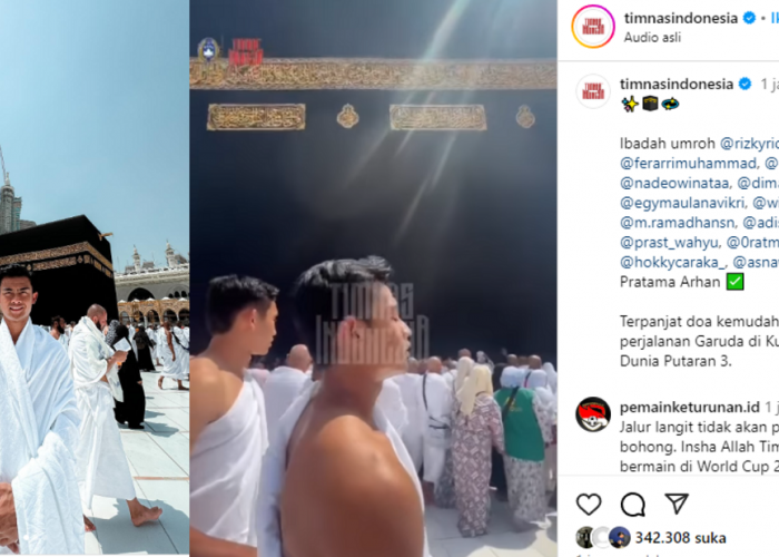 Perkuat Kemenangan Lewat 'Jalur Langit', Timnas Indonesia Jalani Ibadah Umroh Jelang Laga Kontra Arab Saudi!