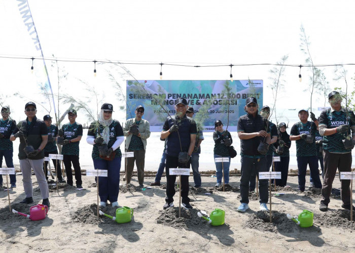 Pertamina Regional Jawa Tutup Rangkaian Hari Lingkungan Hidup Sedunia 2026 Dengan Tanam Mangrove di Indramayu