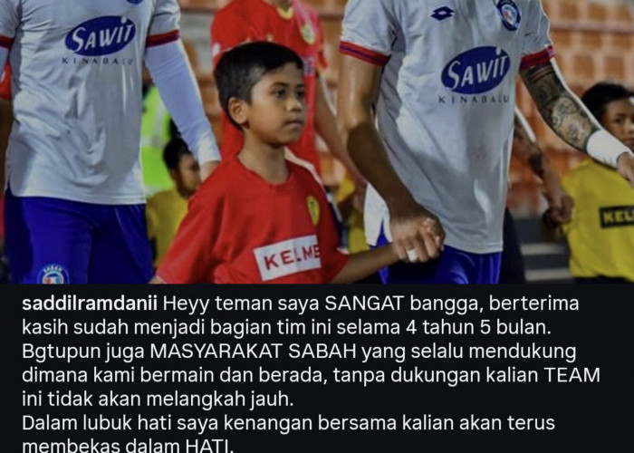 Putuskan Untuk Pulang! Saddil Ramdani Berikan Kode Untuk Main di Persib Bandung!