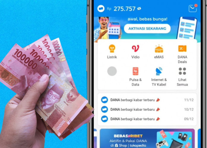 Butuh Uang Mendesak? Begini Cara Pinjam Saldo DANA Rp500 Ribu Langsung Cair dengan Cepat