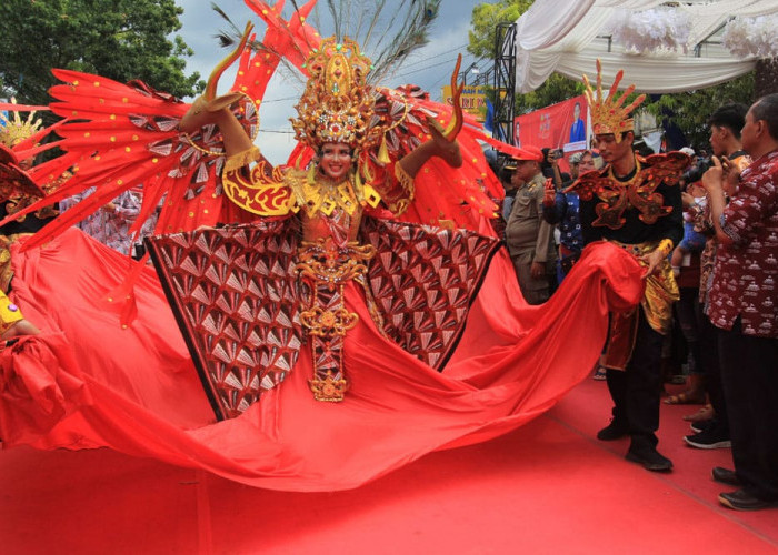 Hari Jadi Indramayu ke-496 Cukup Meriah. Hari Ini Digelar Karnaval Ketahanan Pangan dan Seni Budaya