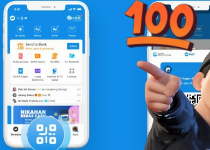 Klaim Saldo DANA Kaget Hari Ini, Lumayan Ada 100.000 yang Siap Diambil, Sikat Sekarang Sebelum Kehabisan