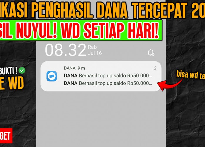 Baru Coba Aplikasi Penghasil Dana Ini Langsung Cair Rp219 Ribu ke Dompet Elektronik Tanpa Tunggu Lama