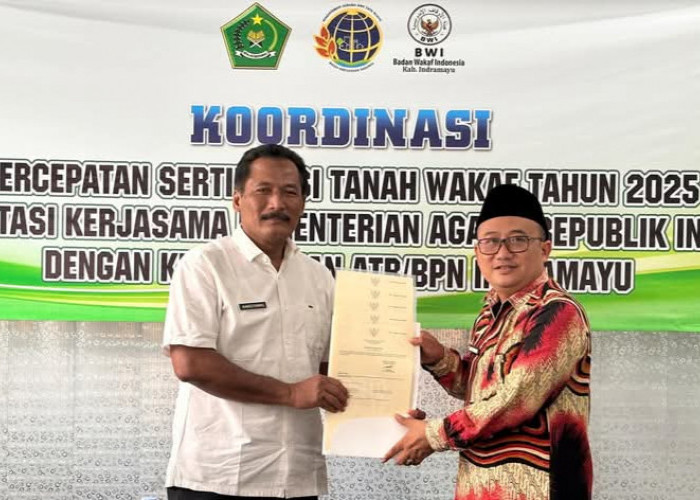 Kemenag Indramayu dan ATR/BPN Jalin Kolaborasi Strategis untuk Akselerasi Sertifikasi Tanah Wakaf