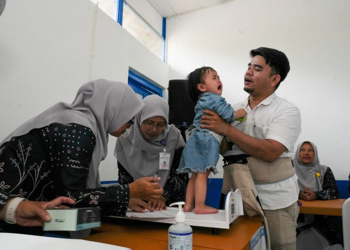 BRI Peduli Perkuat Layanan Kesehatan Ibu dan Anak melalui Posyandu Matahari di ‎Desa Brilian Hargobinangun 